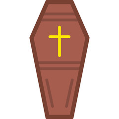 Obraz premium Coffin Icon