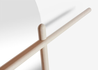 Mirror Stand, Mirror on the floor