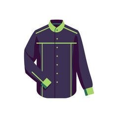 Men's clothing colored icon of a shirt. Vector illustration EPS10