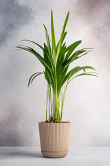 Decorative indoor plant Areca Palm (Dypsis lutescens)