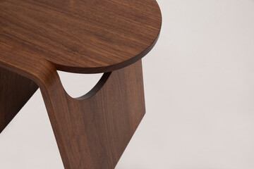 Wooden stool, wooden home furniture