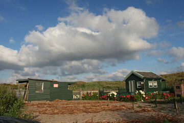 Dunes coastal village Egmond aan Zee Netherlands, Duinen kustdorp Egmond aan Zee Nederland