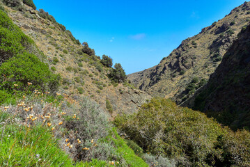Richtis-Schlucht (Richti Gore) in Ostkreta, Griechenland