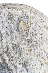 Part of a gray stone