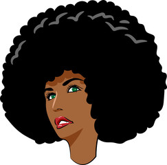 Black woman png graphic clipart design