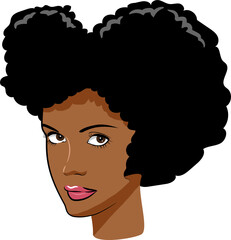 Black woman png graphic clipart design