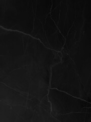 Black marble grunge pattern texture background with white shiny cracks veins, Marble of Thailand, Abstract natural marble black and white for design.	