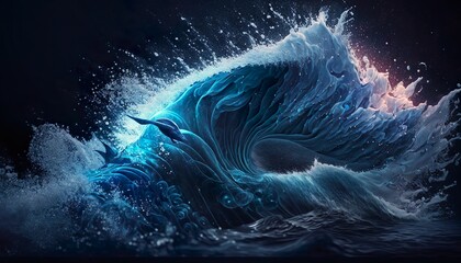 colorfull wave (Generative AI)
