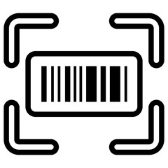 scanning barcode icon