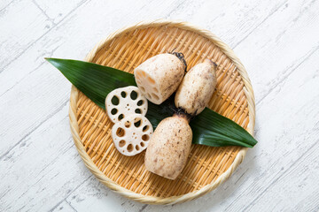 蓮根、佐賀産泥付き蓮根