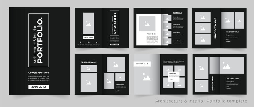 Portfolio design a4 portfolio or architecture portfolio