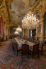 Paris, France - 2022, August 31: interior architecture of the famous royal residence in Paris. - 573220779