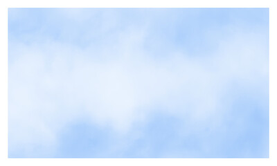 Obraz premium blue color brush smoke