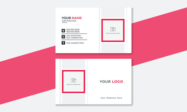 New Eye Catching Modern Business Card Template | Minimalist And Unique Design