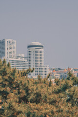 Obraz premium buildinds in downtown of Qingdao city