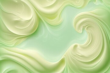 Abstract green color background. Colored background. Generative AI