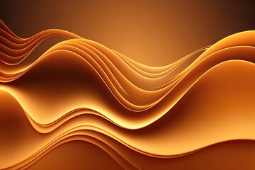 Abstract orange color background. Colored background. Generative AI
