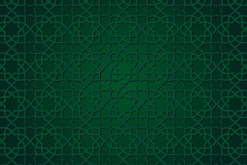 Vector arabic islamic luxury ornamental background with islamic pattern