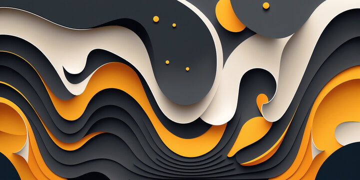 Stunning and Vibrant Abstract Background Illustration - High-Quality Stock Image for Your Design Projects, generative ai