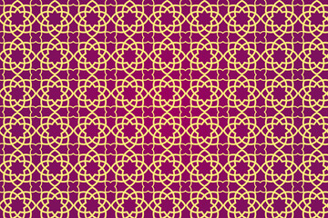 Vector arabic islamic luxury ornamental background with islamic pattern