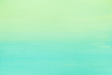 Green watercolor gradient on paper background.