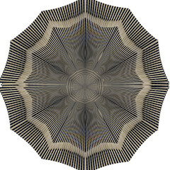 dark black centered pattern decorative octagonal object