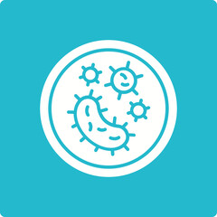 Bacteria Icon