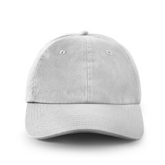 White cap front mockup