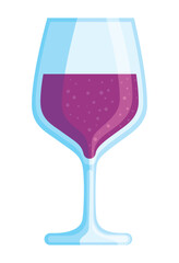 fresh wine drink cup