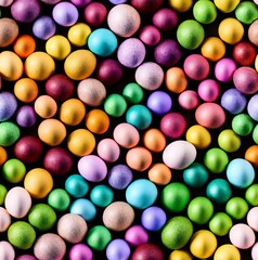 Obraz premium seamless easter egg background