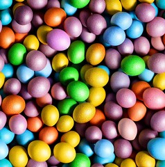 Obraz premium seamless easter egg background