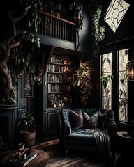 Dark Reading Room