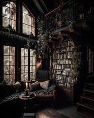 Dark Reading Room