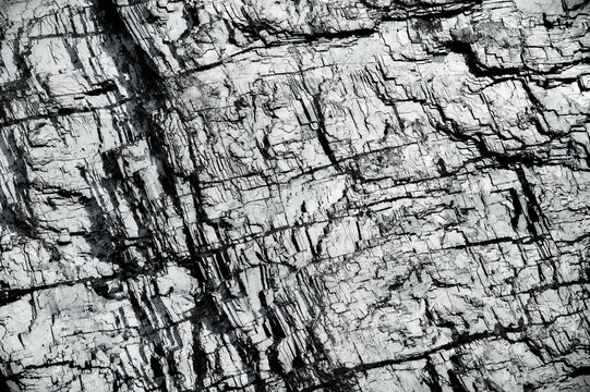Galena texture. macro detail texture background. close-up raw rough unpolished semi-precious gemstone