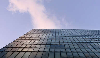 Fototapeta na wymiar view of tall houses architecture Düsseldorf Germany 