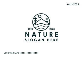 Adventure badge logo in the wild