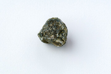 labrador, labradorite of natural mineral. Stone on white background