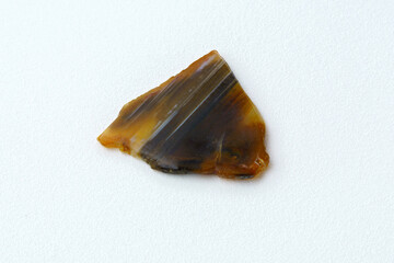 Agate stone, gemstone precious mineral, protection amulet.