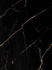 Black and gold marble luxury wall texture with shiny golden line pattern abstract background design for a cover book or wallpaper and banner website.	
