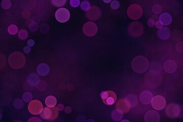 Abstract pink, blue, purple bubbles. Festive soft background with colored circles.