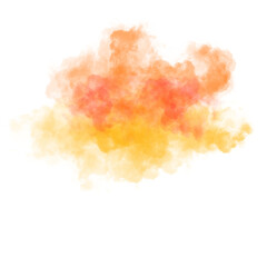 Enchanting Brown Cloud/Smoke Abstract Design in Watercolor Gradient