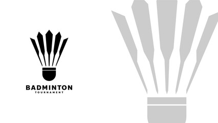 Shuttlecock icon symbol vector, Modern design and beautiful colors isolated on white background, illustration Vector EPS 10 , can use for  Badminton Championship Logo