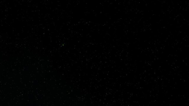 February 1-2, 2023 the rare green comet C/2022 E3 (ZTF) made its closest pass by Earth. This video was taken 2-2 from near Ashland, OR. Exp: 8 sec f/1.8 ISO 800 Sony FE 135mm f/1.8 GM Sony a7R IVA