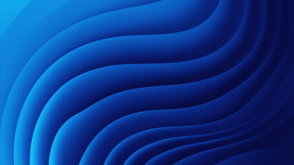 Blue Gradient Abstract 3D Background