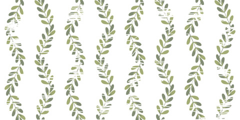 Seamless botanical pattern in boho style. vintage, aged drawing. Printing on fabric and paper. package.