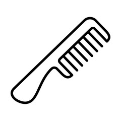 Fototapeta premium Comb Icon Logo Design Vector Template Illustration Sign And Symbol Pixels Perfect