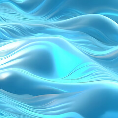 Blue wave holographic design background