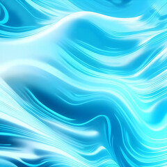 Blue wave holographic design background