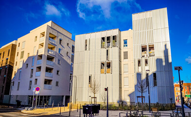 Dans les rues de Villeurbanne