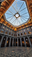 Obraz premium Visite touristique du Palais de la Bourse de Porto
